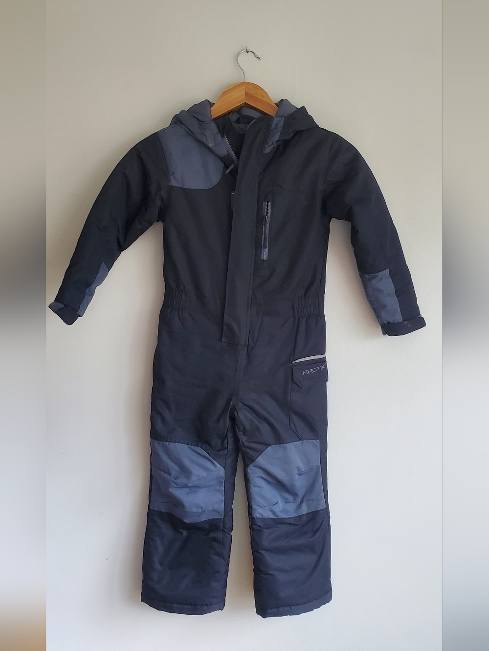 Arctix Toddler Black & Gray Insulated Snow One-Piece Size 5T